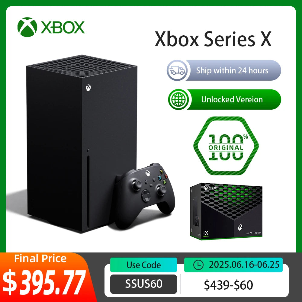 Microsoft Xbox Series X 1TB Unlocked Version