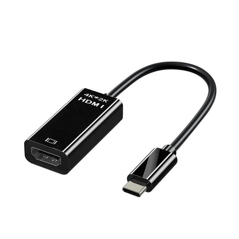 Type C to HDMI-compatible Cable USB C to HDMI Converter