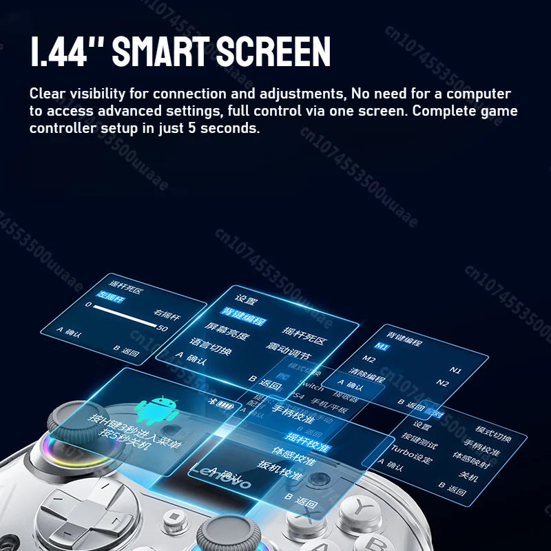 Lenovo X01 1.44inch Smart Screen Wireless Controller