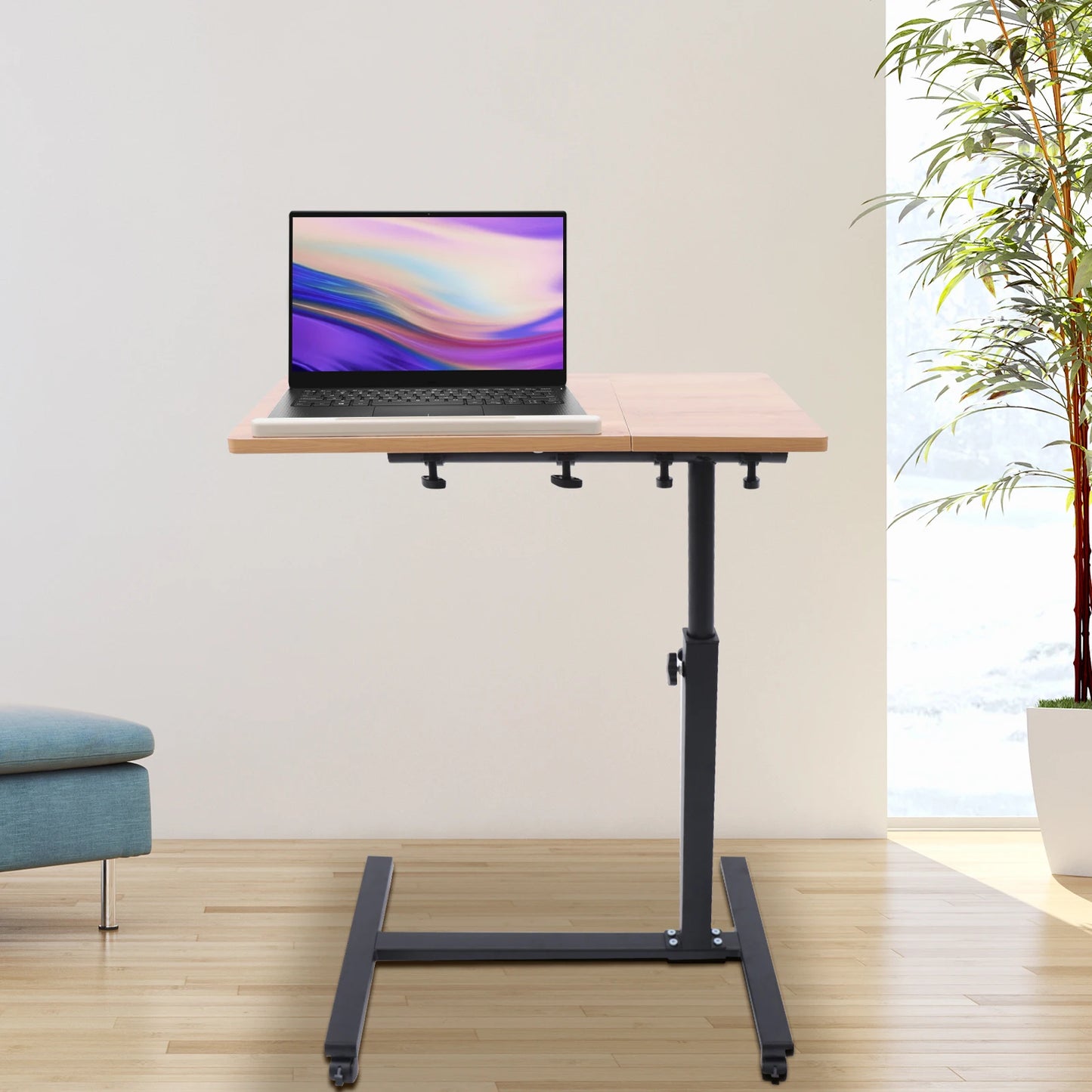 Adjustable Laptop Desk 360° Rotating Tabletop Mobile Stand