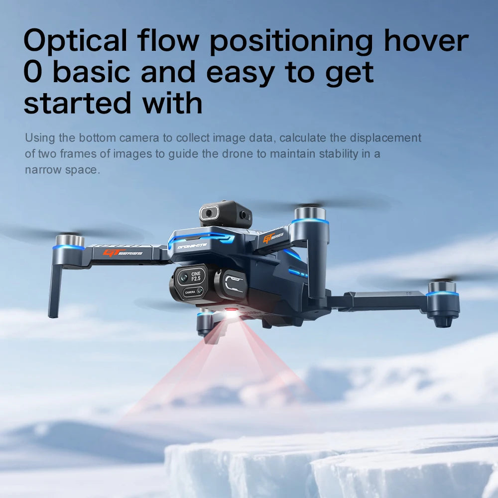 Drone GPS 8K Professional HD 360° Dual Cameras 5G WIFI Obstacle Avoidance Foldable Quadcopter