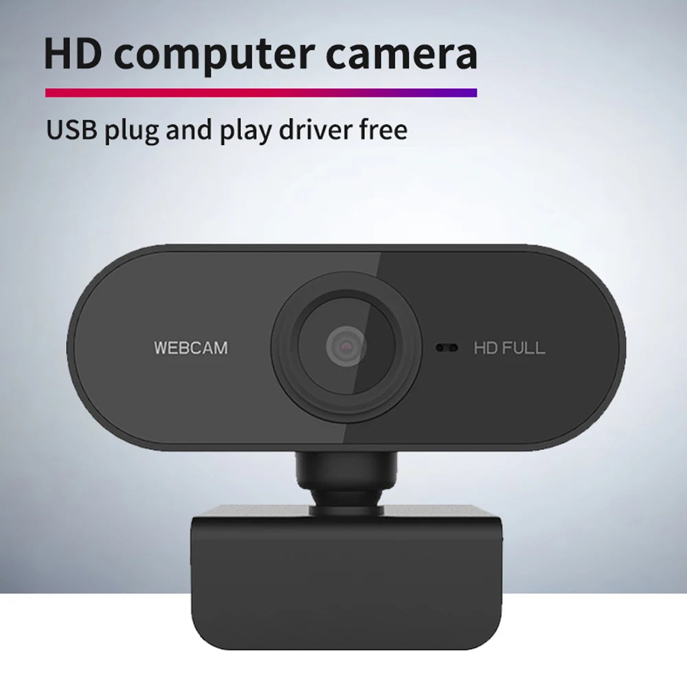 Webcam 1080P Full HD Web Camera With Microphone