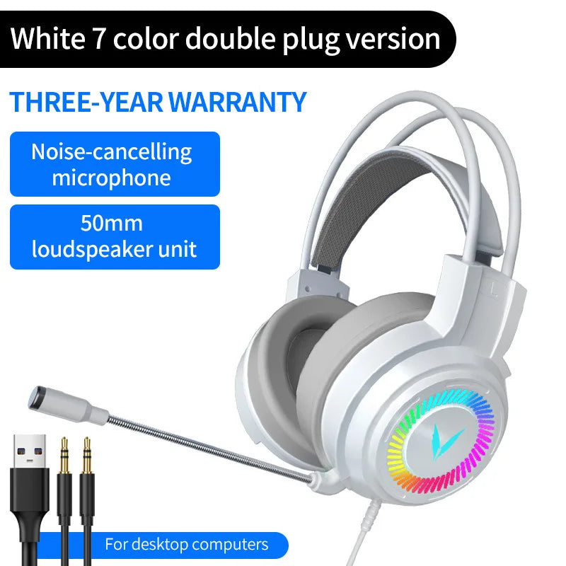 G58 G60 Gaming Headset 7.1 Stereo SVirtual Surround Bass Earphone