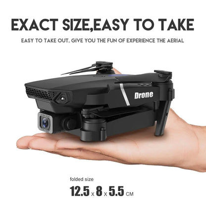 E88 Pro WIFI FPV Drone Wide Angle HD 4K 1080P Camera