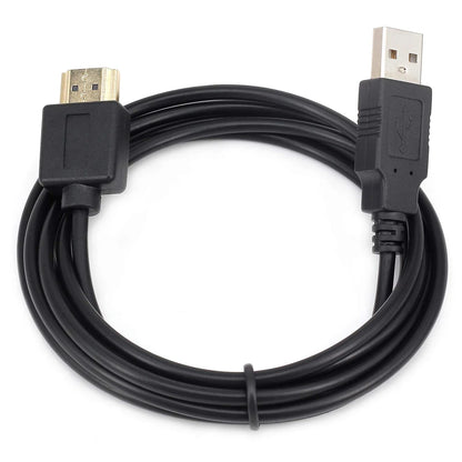 USB Power Cable To Compatible Male To Male Charger Cords