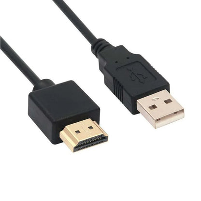 USB Power Cable To Compatible Male To Male Charger Cords
