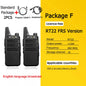 RETEVIS RT622 Walkie Talkie Mini 2 pcs PMR 446 Portable Two-way Radio