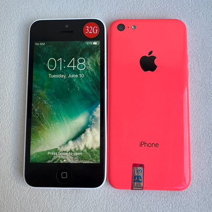 iPhone 5C 3G Mobile Phone 4.0 Display Screen Dual Core CellPhone Unlocked Old Phone