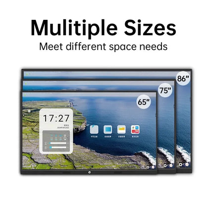 Pen Finger Touch Interactive Flat Panel 4k Lcd Digital Interactive Smart Boards