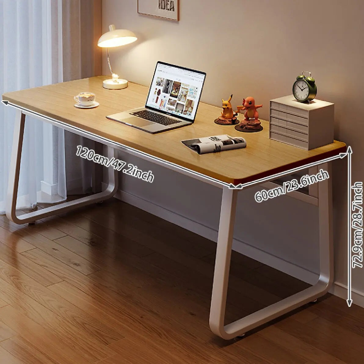 Computer Desk Modern Simple Style Desk for Home Office,