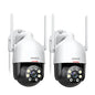 2/3/4pcs PTZ 3MP WiFi Camera Outdoor Wireless Security