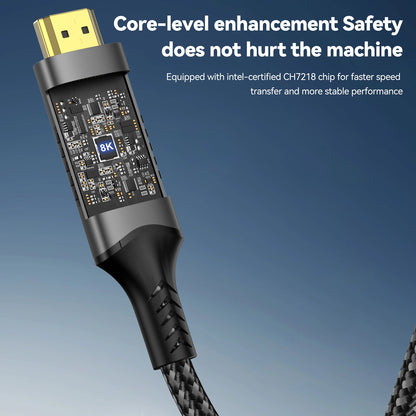 USB C to HDMI Cable 8K@60Hz 4K@120Hz Type C to HDMI