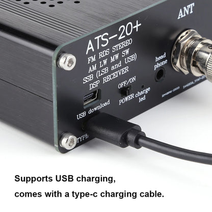 ATS-20+Si4732 Full Band Radio Receiver Built-in Battery Full Band Receiver Scanner