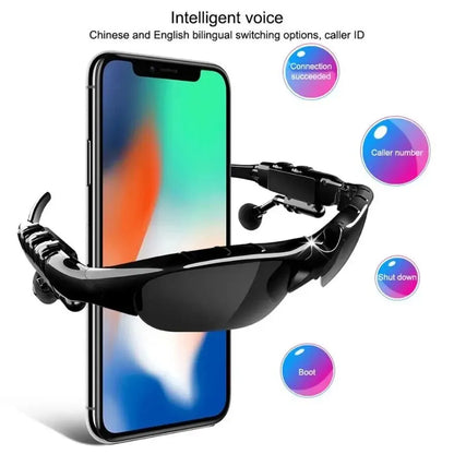 Stereo Earphones Wireless Headset with Mic