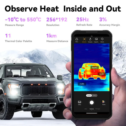 IIIF150 Raptor Rugged Phone 6.8”