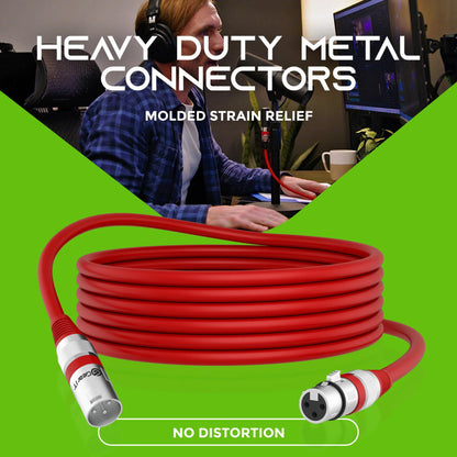 XLR Male to Female Cable Professional Microphone Extension Cable For Recording