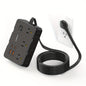 Surge Protector with 6 Widely Outlets Extender 4 USB Ports, 5ft Power Strip