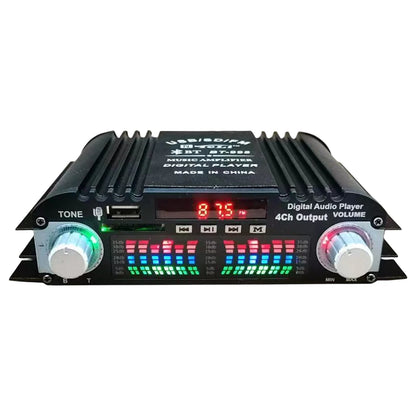 1600W Peak Power Digital 4 Channel Audio Amplifier