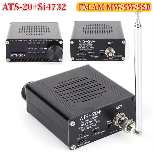 ATS-20+Si4732 Full Band Radio Receiver Built-in Battery Full Band Receiver Scanner