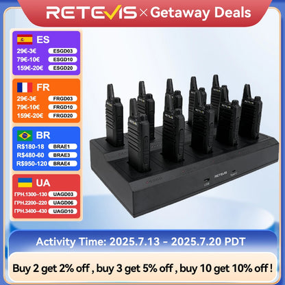 10 Pcs Wholesale Mini Walkie Talkie