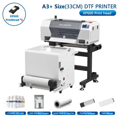 Colorsun DTF Printer Impressora A4/A3 Direct to Film