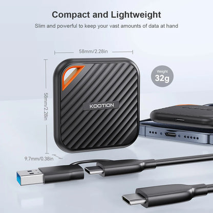 KOOTION X6Max Portable SSD 1TB 512GB