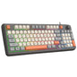 K82 Luminous Keyboard 94 Keys Gaming Keyboard RGB Light Gamer Keypad