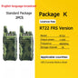 RETEVIS RT622 Walkie Talkie Mini 2 pcs PMR 446 Portable Two-way Radio