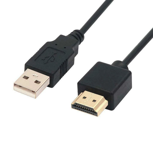 USB Power Cable To Compatible Male To Male Charger Cords