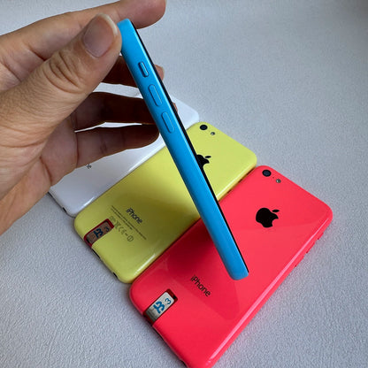 iPhone 5C 3G Mobile Phone 4.0 Display Screen Dual Core CellPhone Unlocked Old Phone