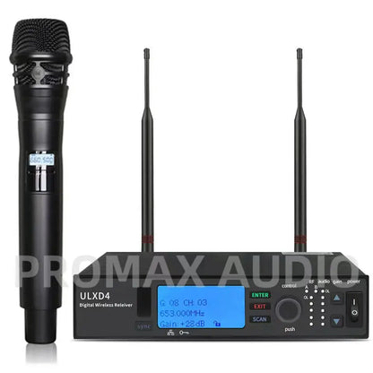 High Quality Professional Wireless Microphone UHF True Diversity System
