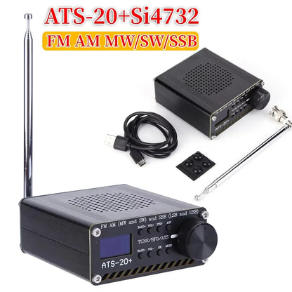 ATS-20+Si4732 Full Band Radio Receiver Built-in Battery Full Band Receiver Scanner