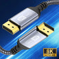 8K DP Cable DisplayPort Cable 1.4 High Speed Display Port Cord