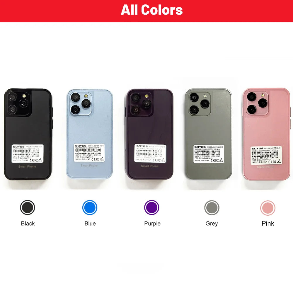 SOYES XS15 Mini Android8.1 Smart Phone