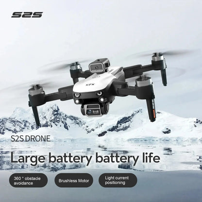 S2S Mini Drone 4k 8K HD Camera Obstacle Avoidance Aerial Photography Quadcopter