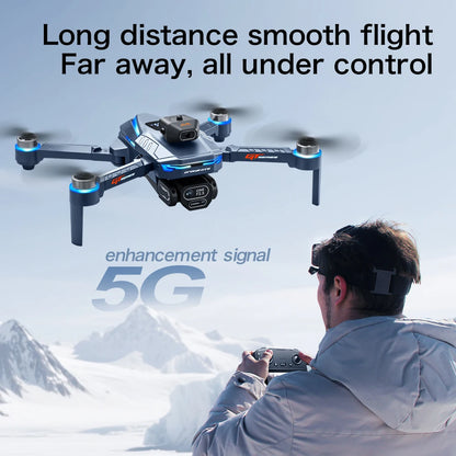 Drone GPS 8K Professional HD 360° Dual Cameras 5G WIFI Obstacle Avoidance Foldable Quadcopter