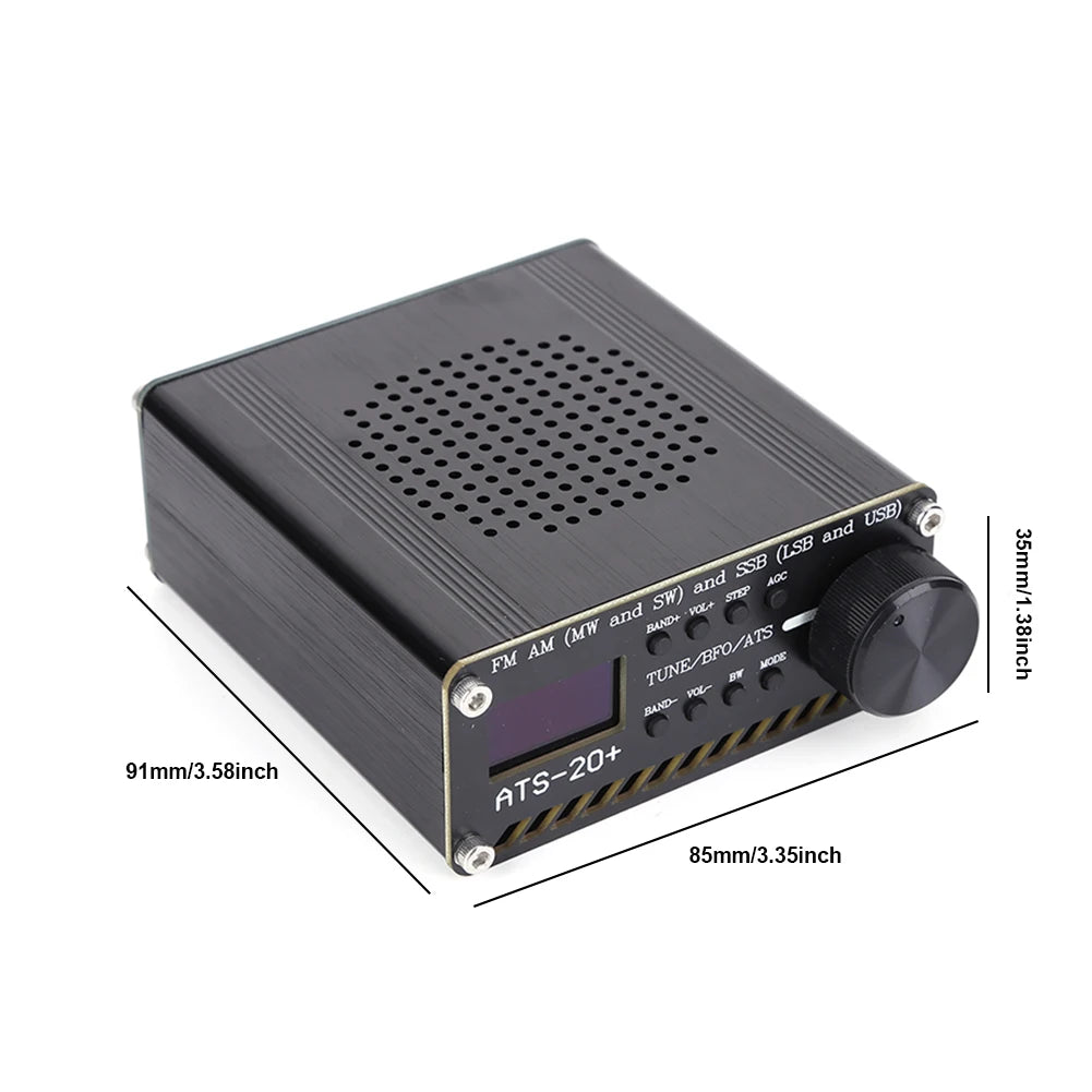 ATS-20+Si4732 Full Band Radio Receiver Built-in Battery Full Band Receiver Scanner
