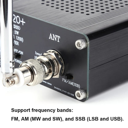 ATS-20+Si4732 Full Band Radio Receiver Built-in Battery Full Band Receiver Scanner
